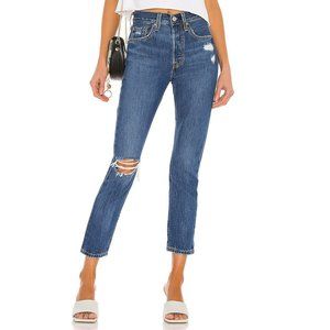 NWOT Levi’s 501 Skinny Medium Wash